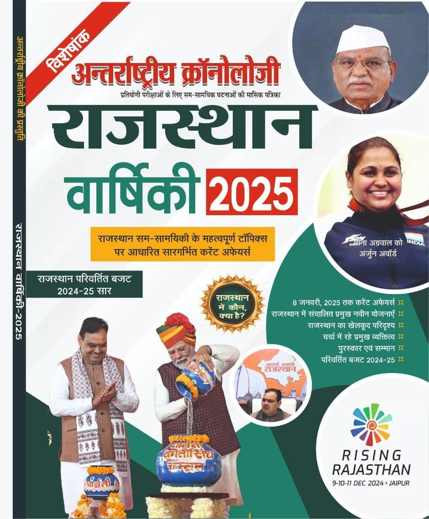 International Chronology Rajasthan Varshikank 2025