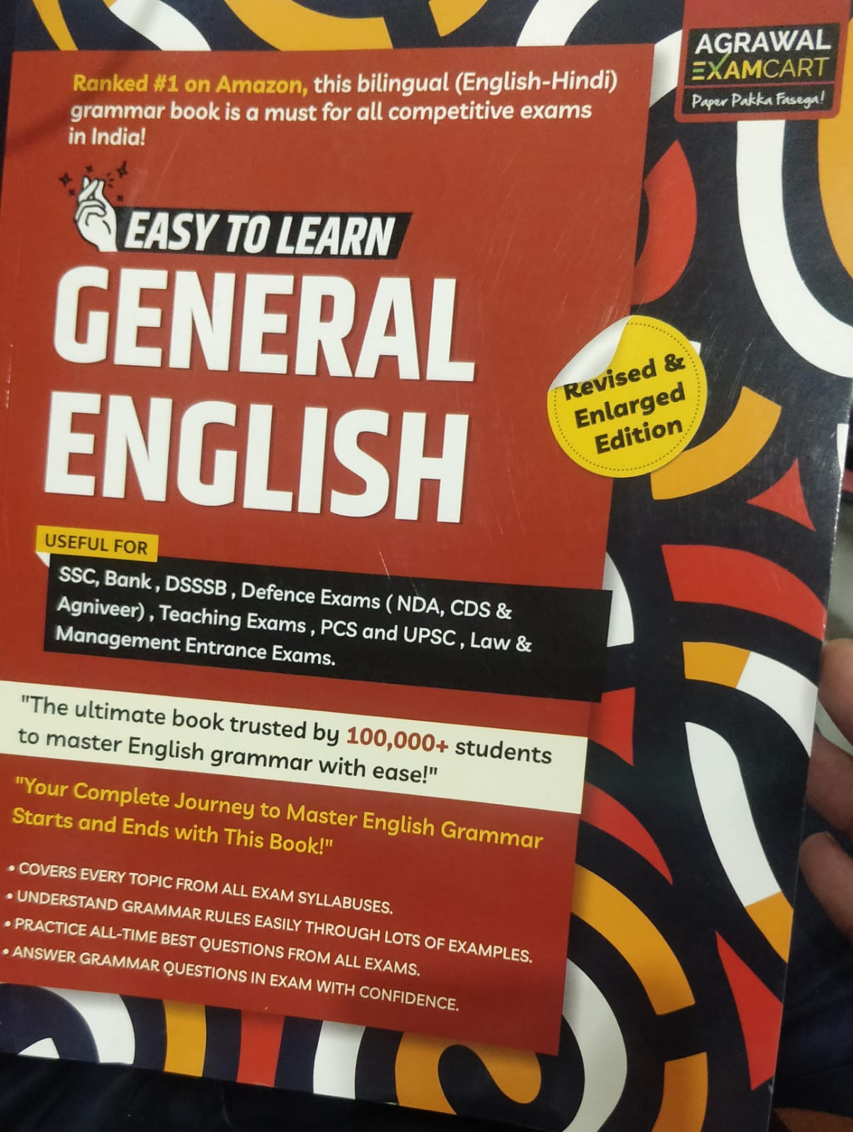Agrawal Examcart Easy to learn General English By Yashpal Sharma
