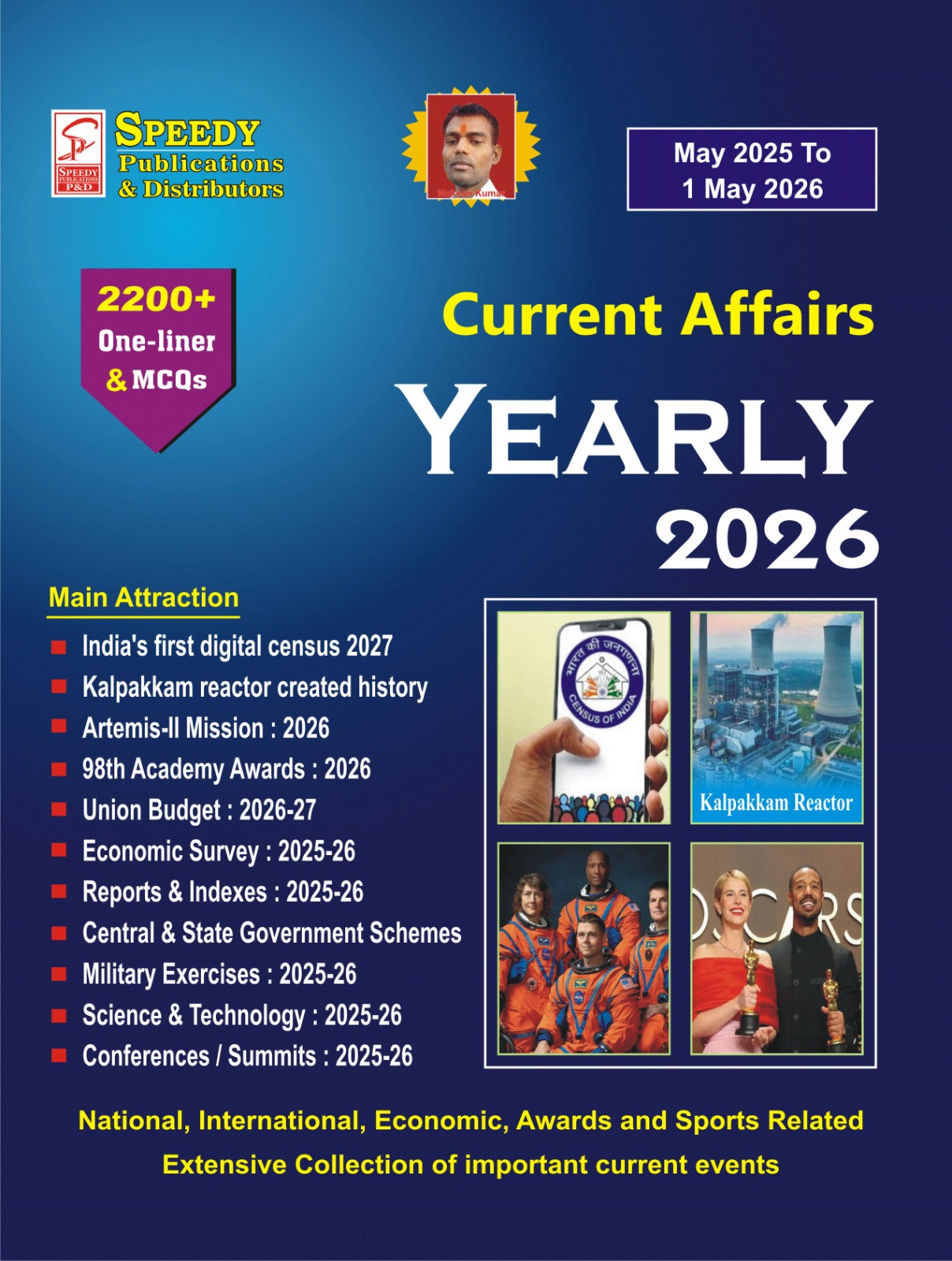 Speedy Current Affairs Yearly 2026 English edition
