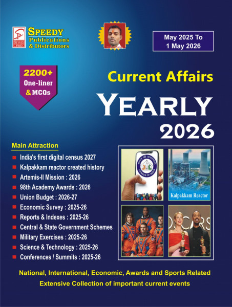 Image of Speedy Current Affairs Yearly 2026 English edition