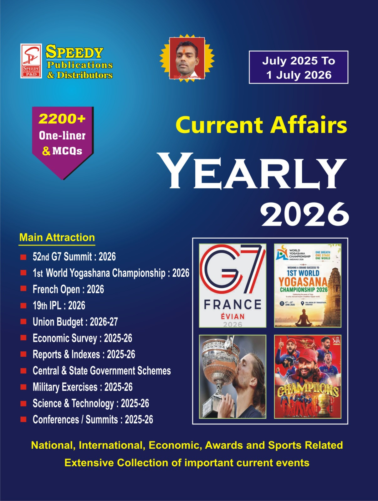 Speedy Current Affairs Yearly 2026 English edition
