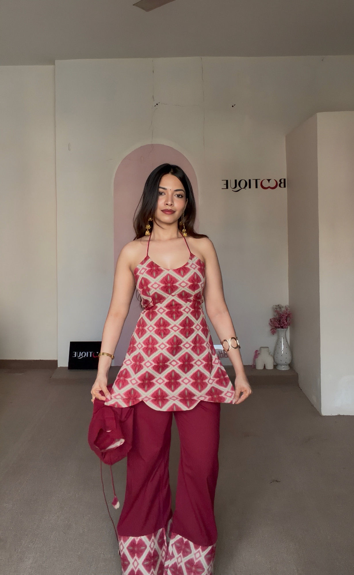 Masakali convertable half sleeves