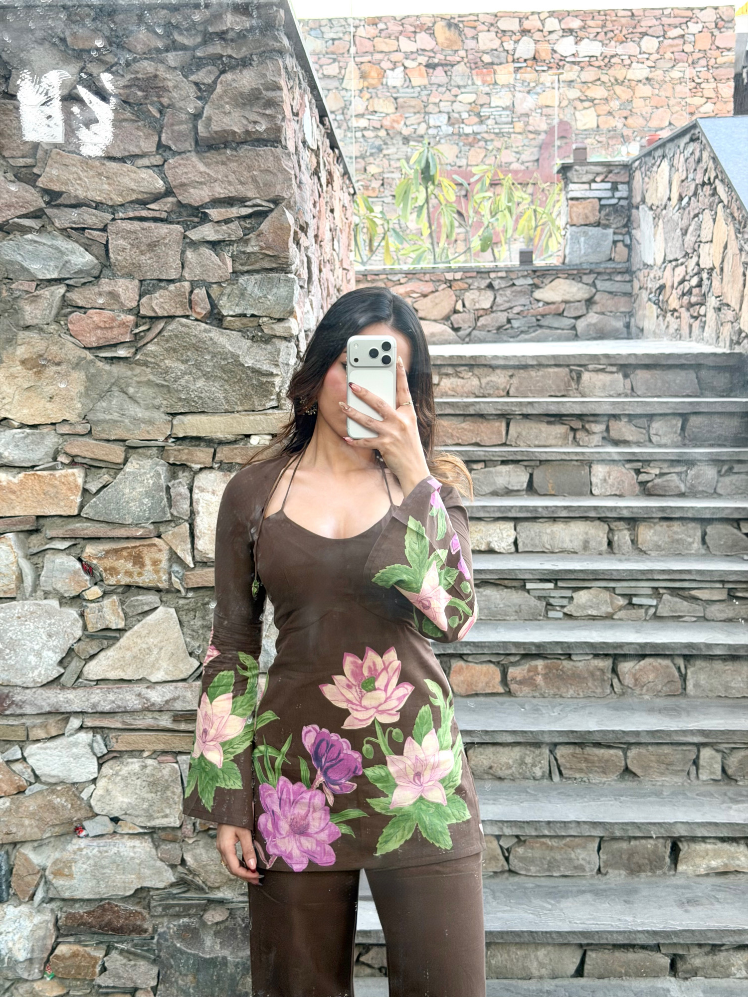 Laila Brown Kurti