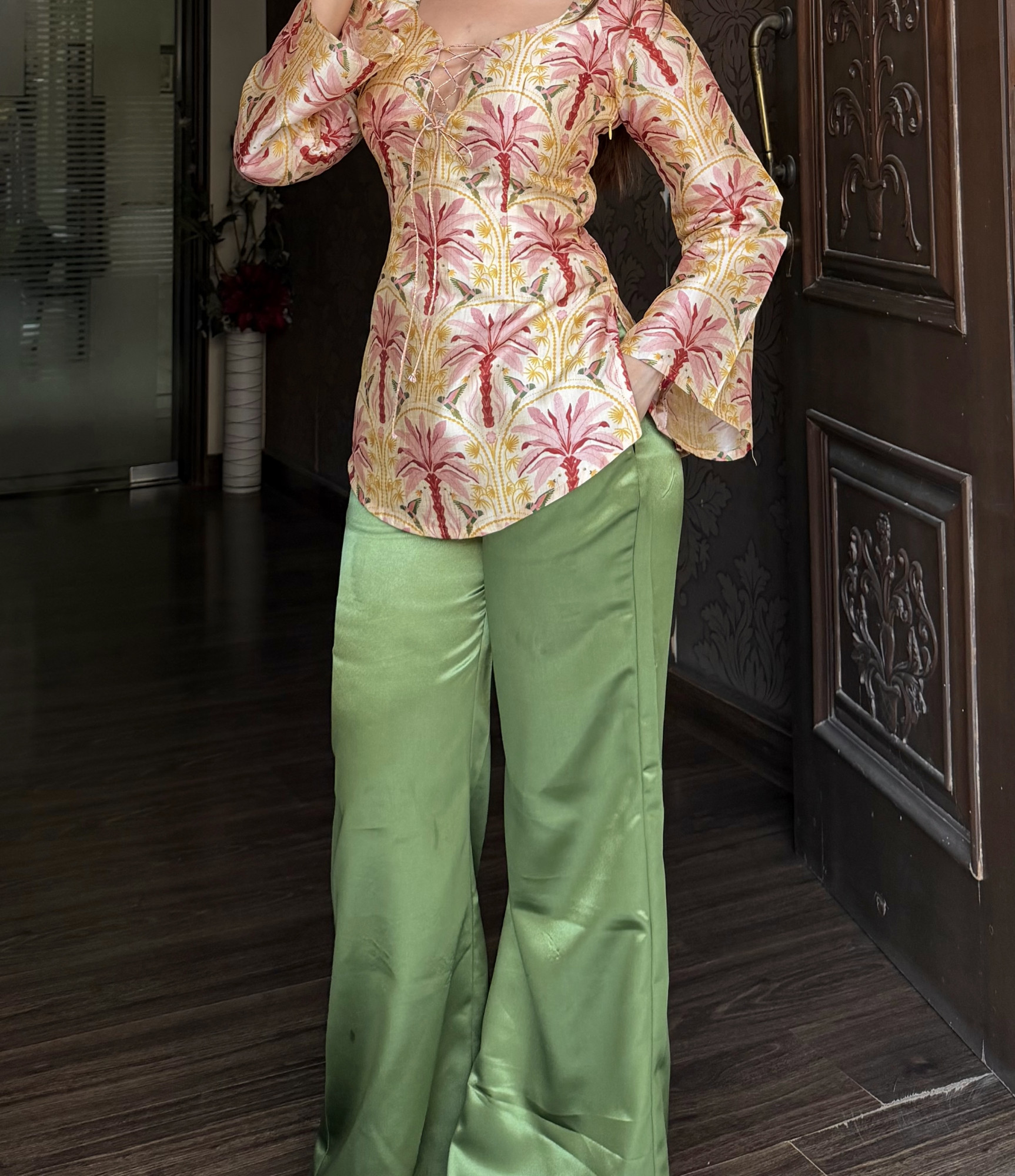Pista Satin Pants