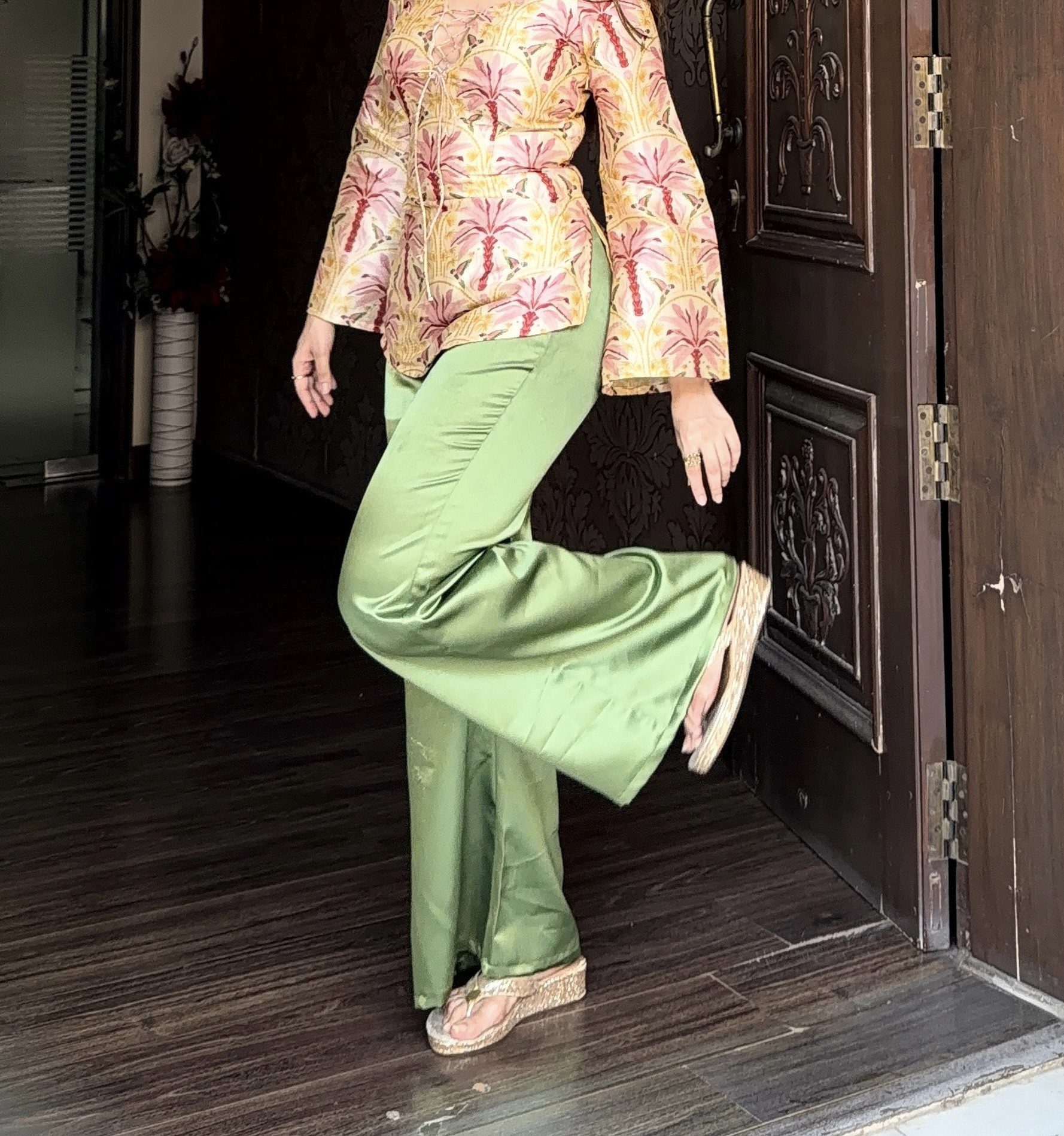 Pista Satin Pants
