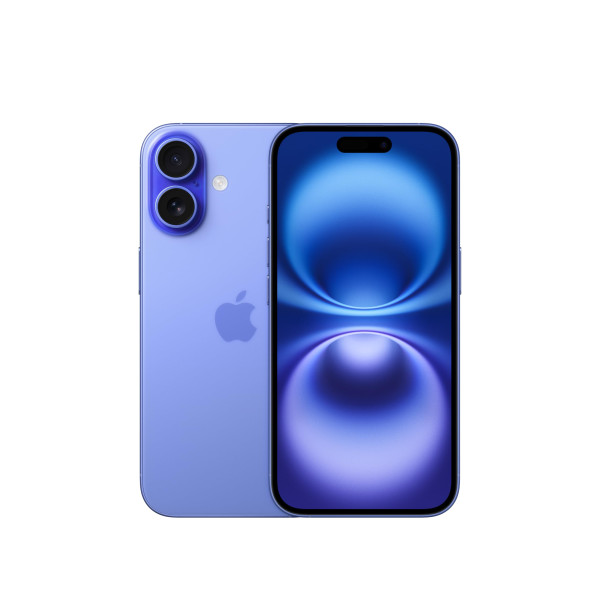 Image of Apple iPhone 16 (128 GB Storage, Ultramarine)