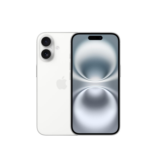 Image of Apple iPhone 16 (128 GB Storage, White)