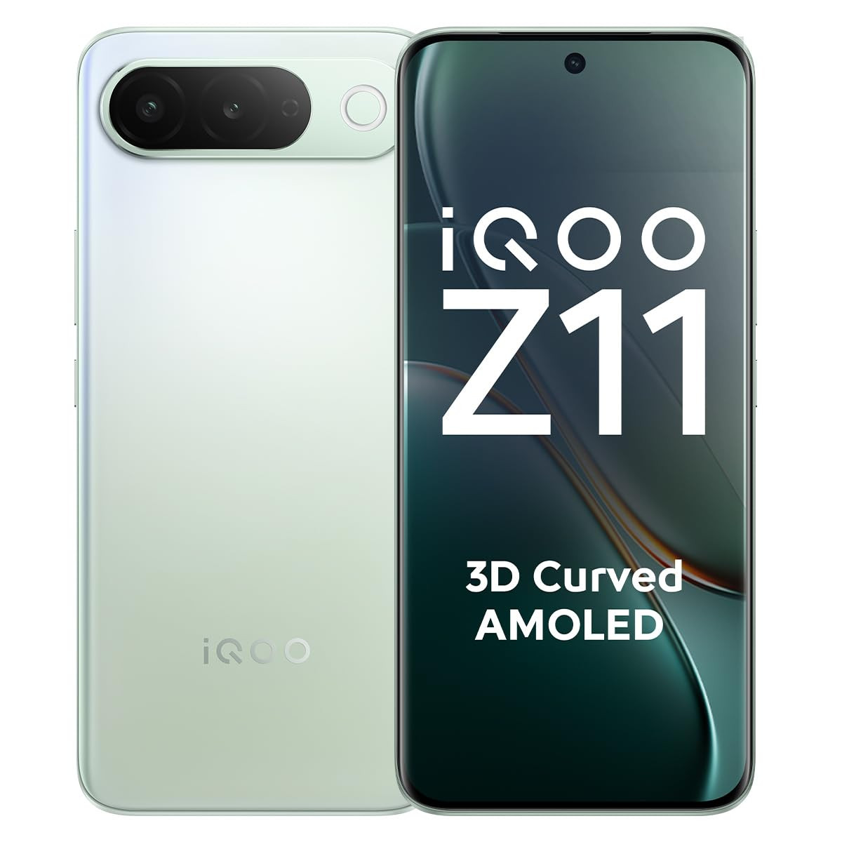 iQOO Z11 5G 12 GB RAM 256GB Storage Aurora Green - Main image