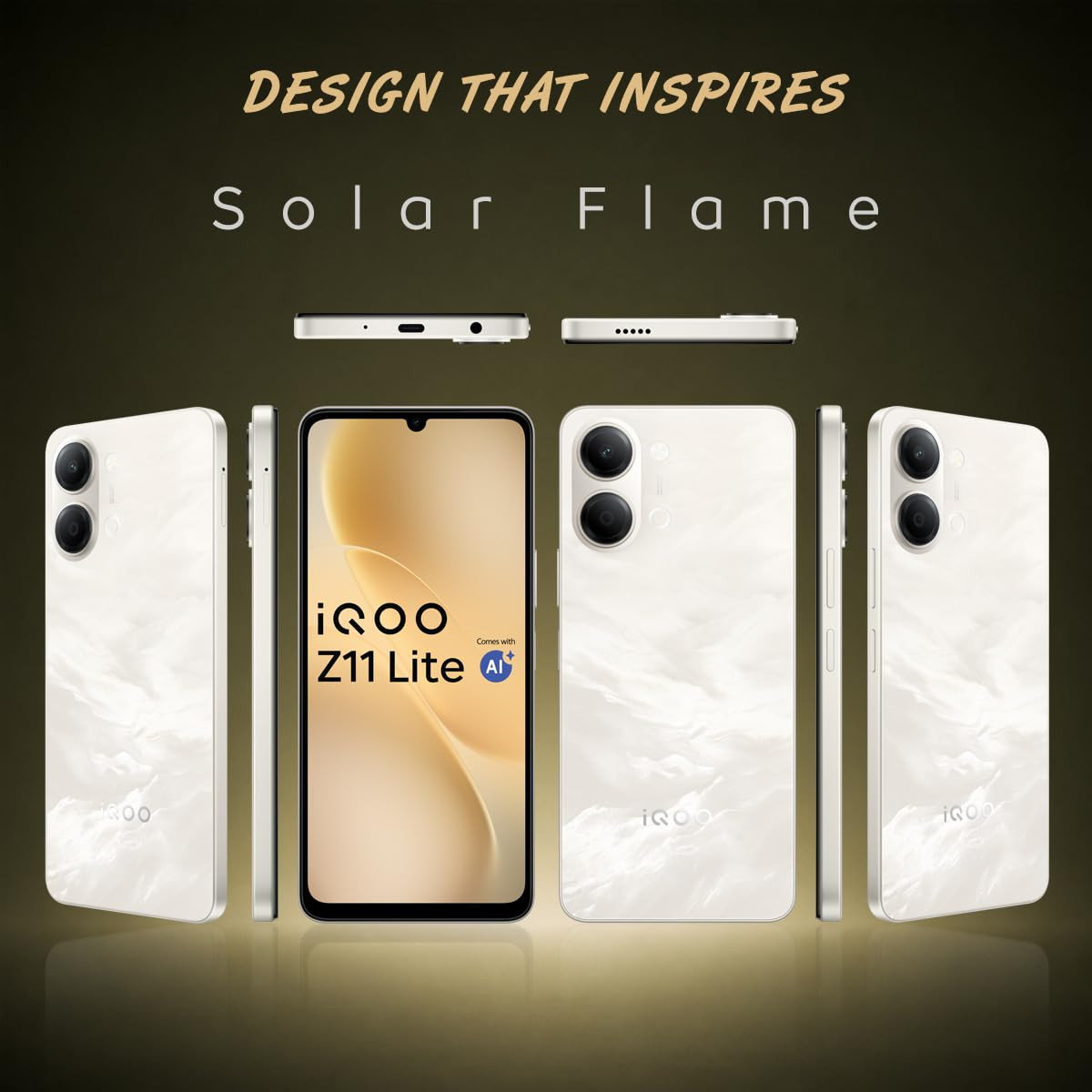 iQOO Z11 Lite 44W 5G 6 GB RAM 256GB Storage Solar Flame - Product image 2