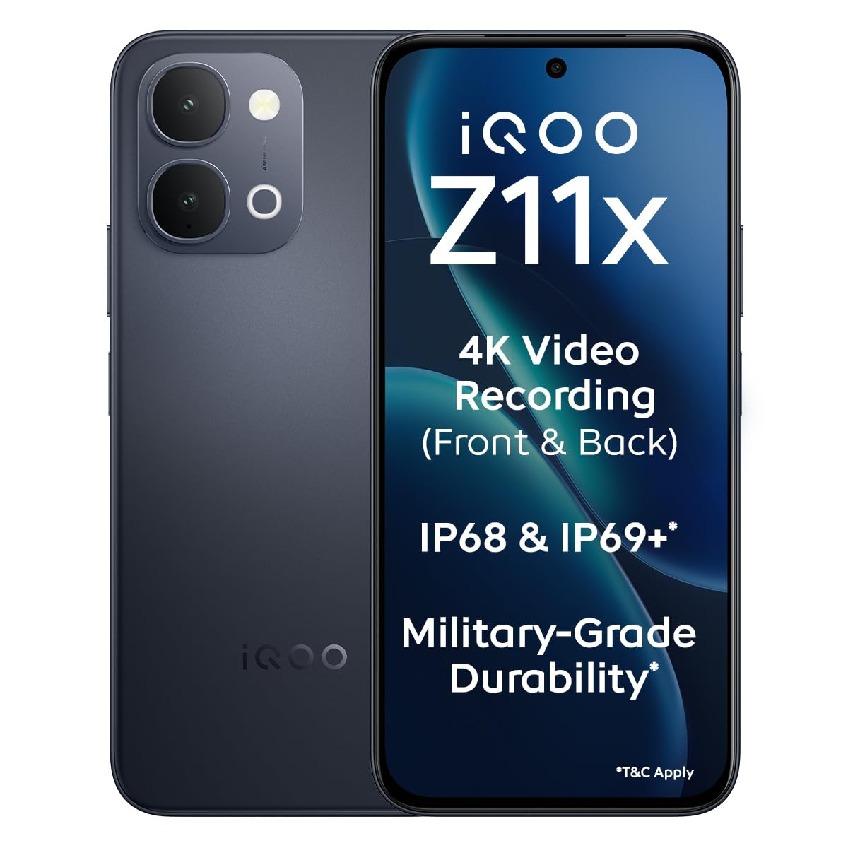 iQOO Z11x 5G 8 GB RAM 128 GB Storage Prismatic Green - Main image