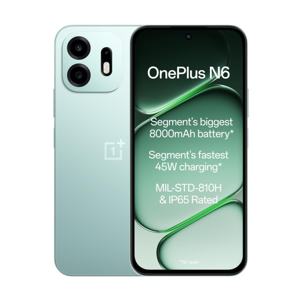 Image of OnePlus N6 (6 GB RAM, 128 GB Storage, Fresh Mint)