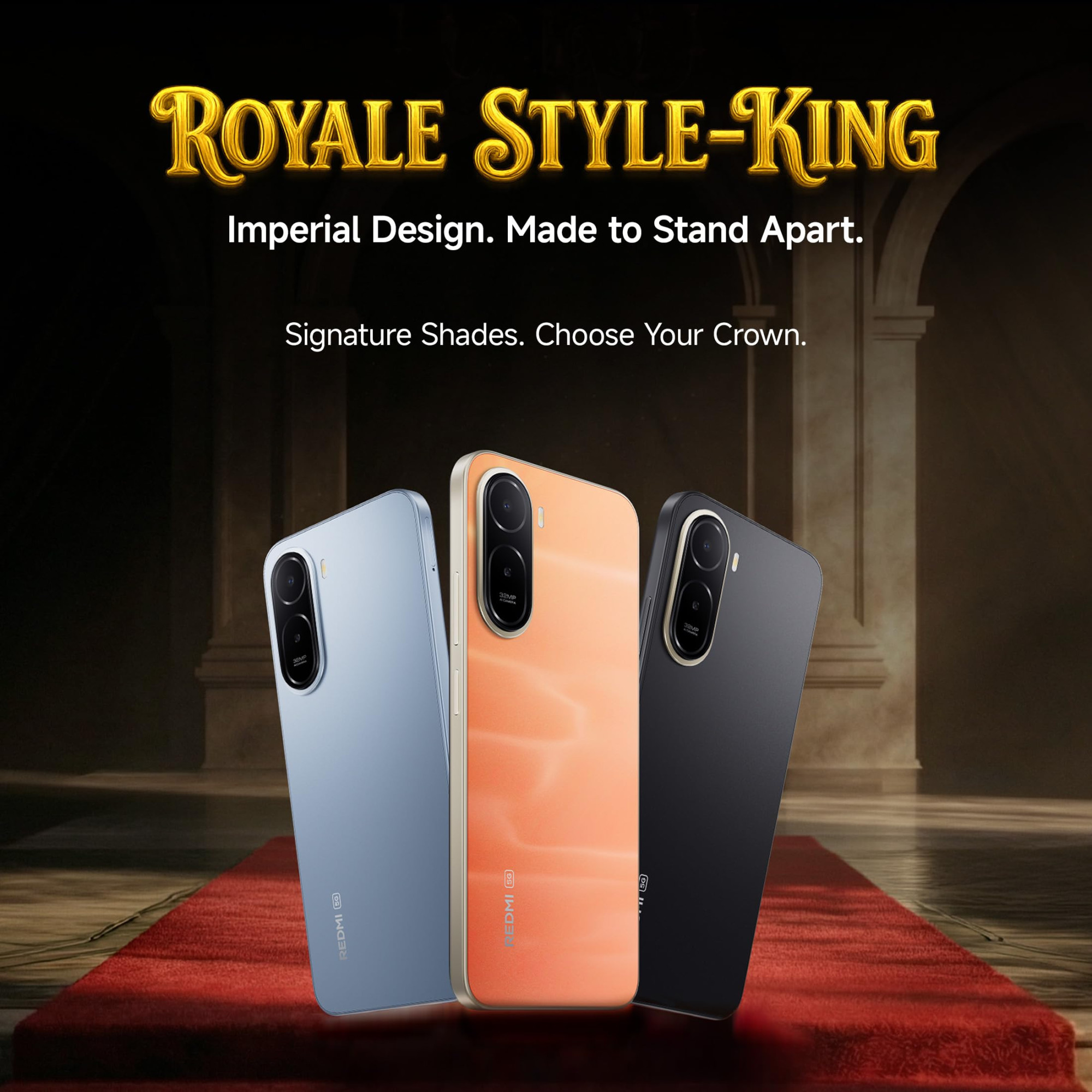 REDMI A7 Pro 5G 4 GB RAM 128GB Storage Sunset Orange - Product image 4