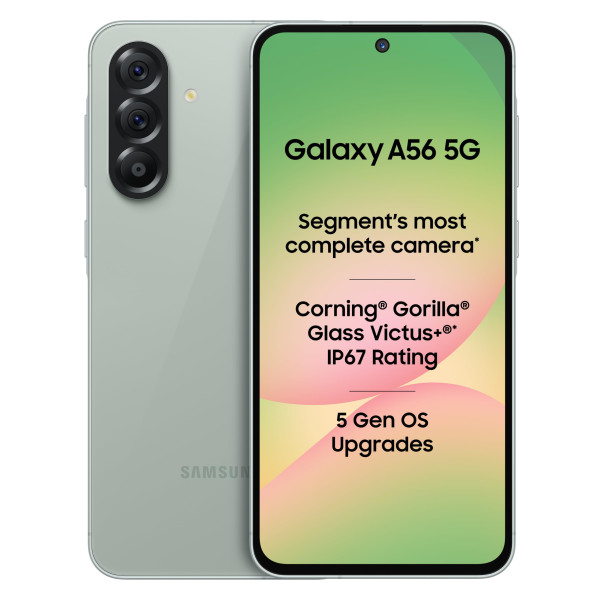 Image of Samsung Galaxy A56 5G (8 GB RAM, 256GB Storage, Awesome Olive)