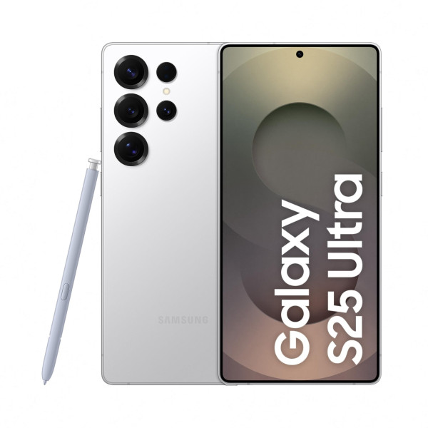 Image of Samsung Galaxy S25 Ultra 5G (12 GB RAM, 256GB Storage, Titanium Whitesilver)
