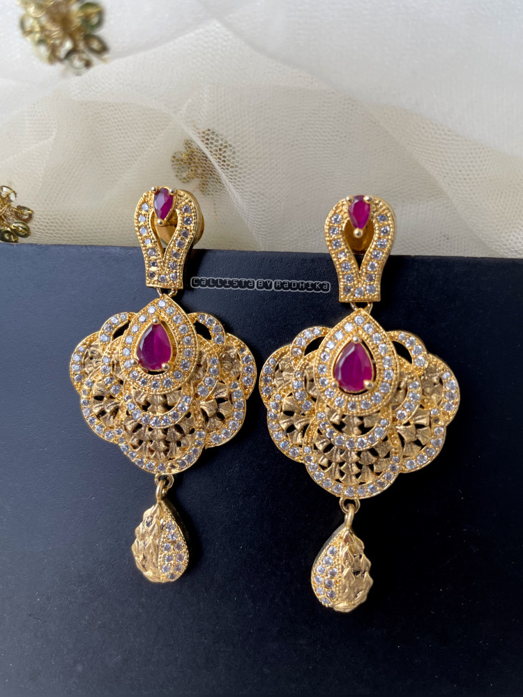 Image of Gold Polish Jhumka(GPE-064)
