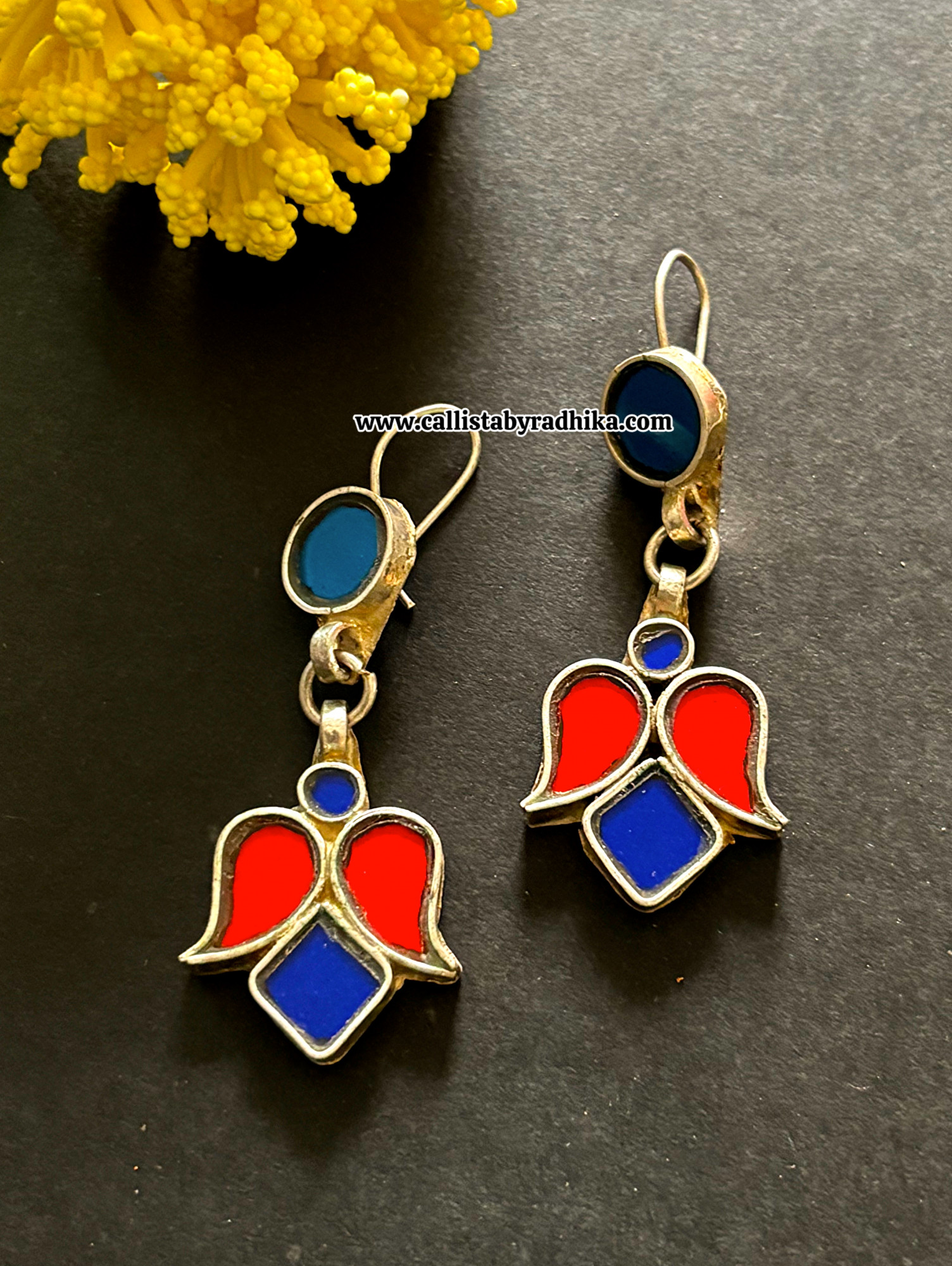 Real Glass Earrings