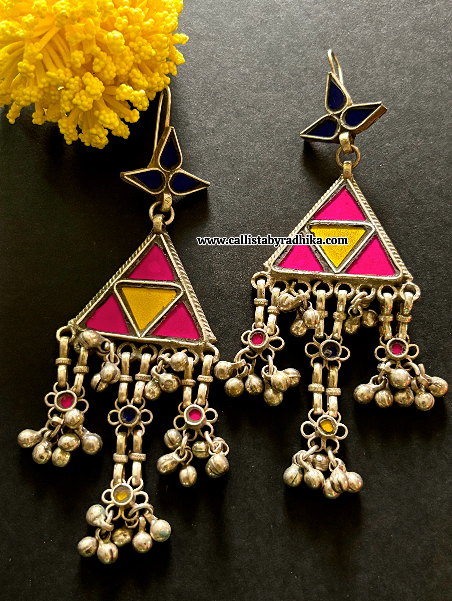 Real Glass Earrings