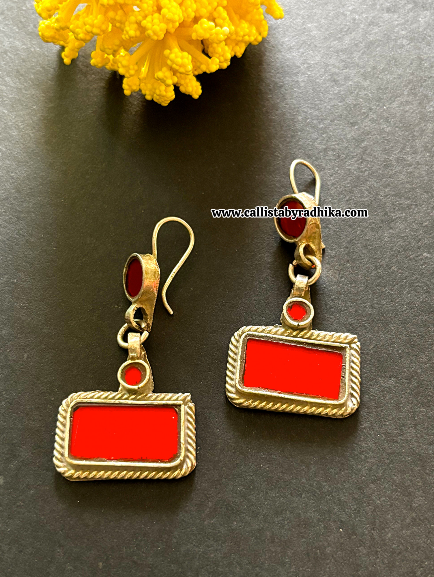 Real Glass Earrings