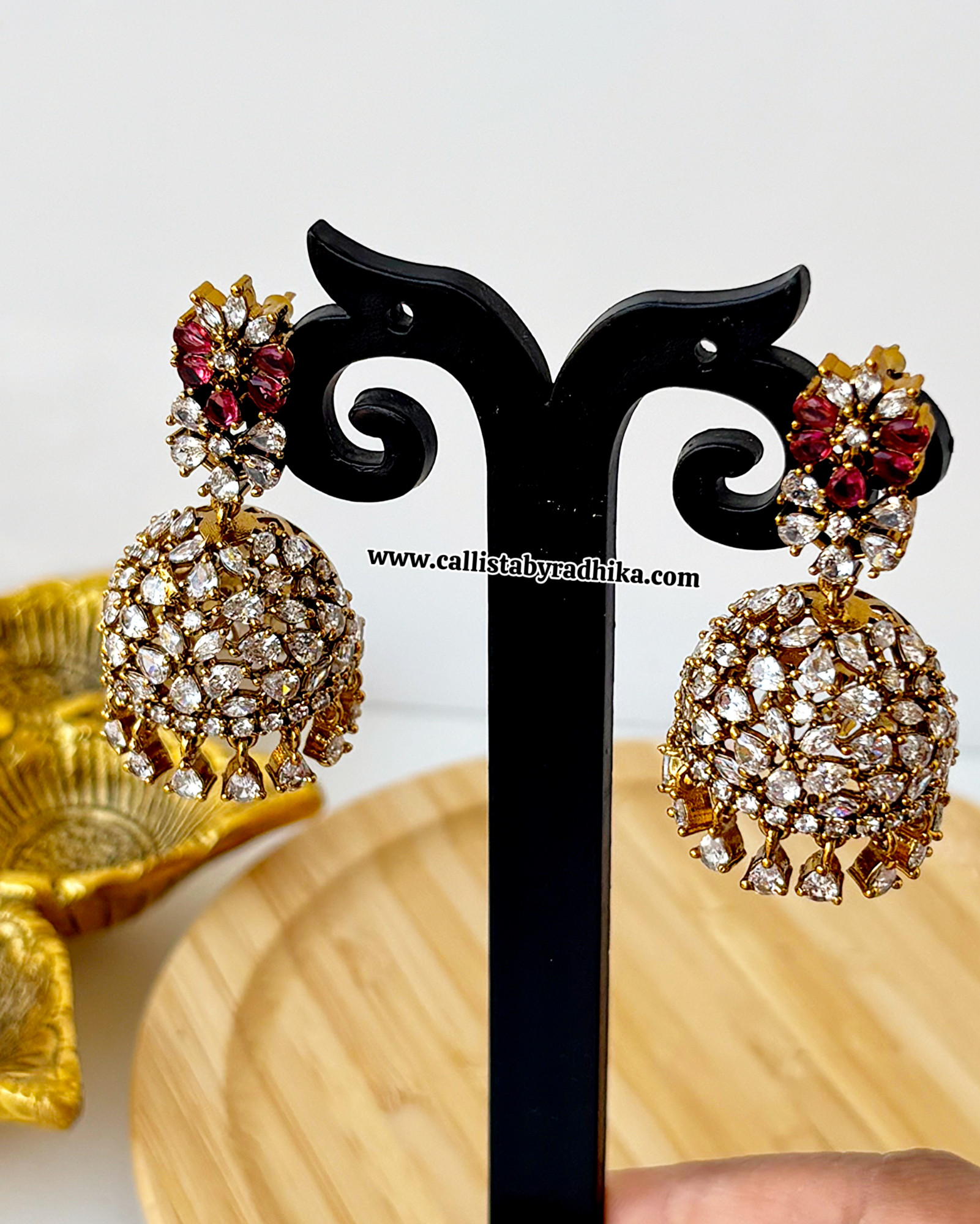 Stone Jhumka