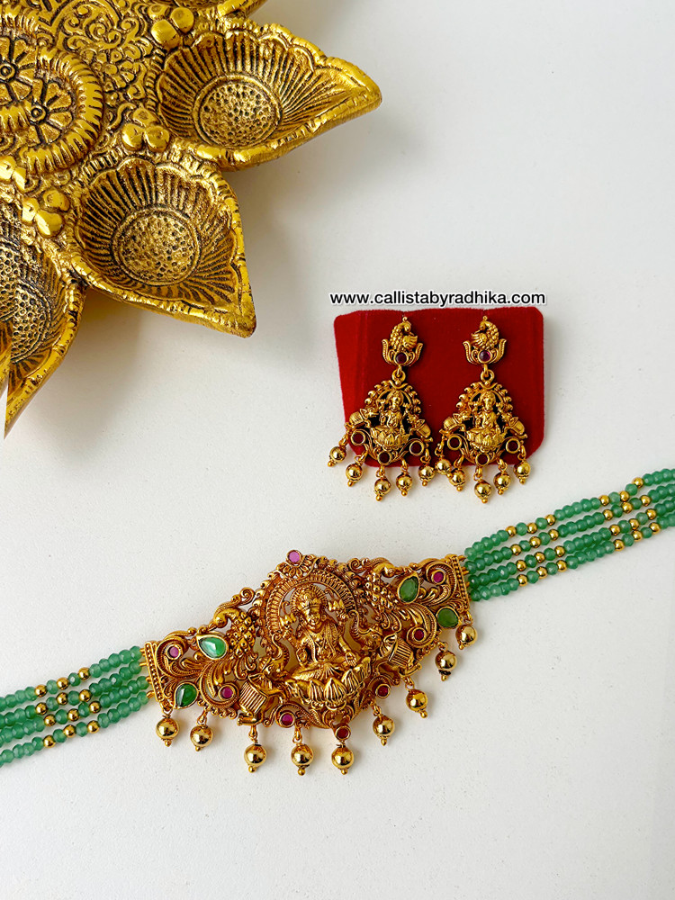 Image of Green Nakshi Choker