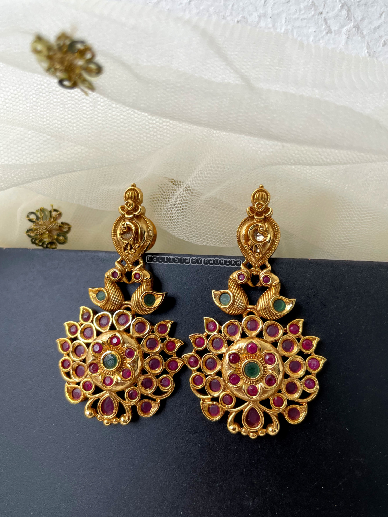 Gold Polish Jhumka(GPE-066)