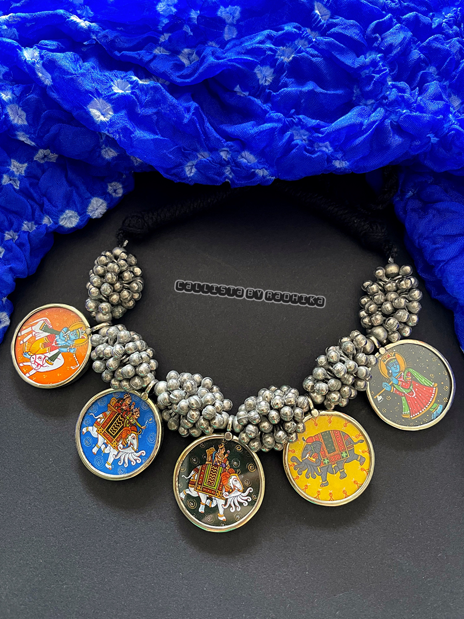 Photo Charm Ghungroo Neckpieces (SRN-040)