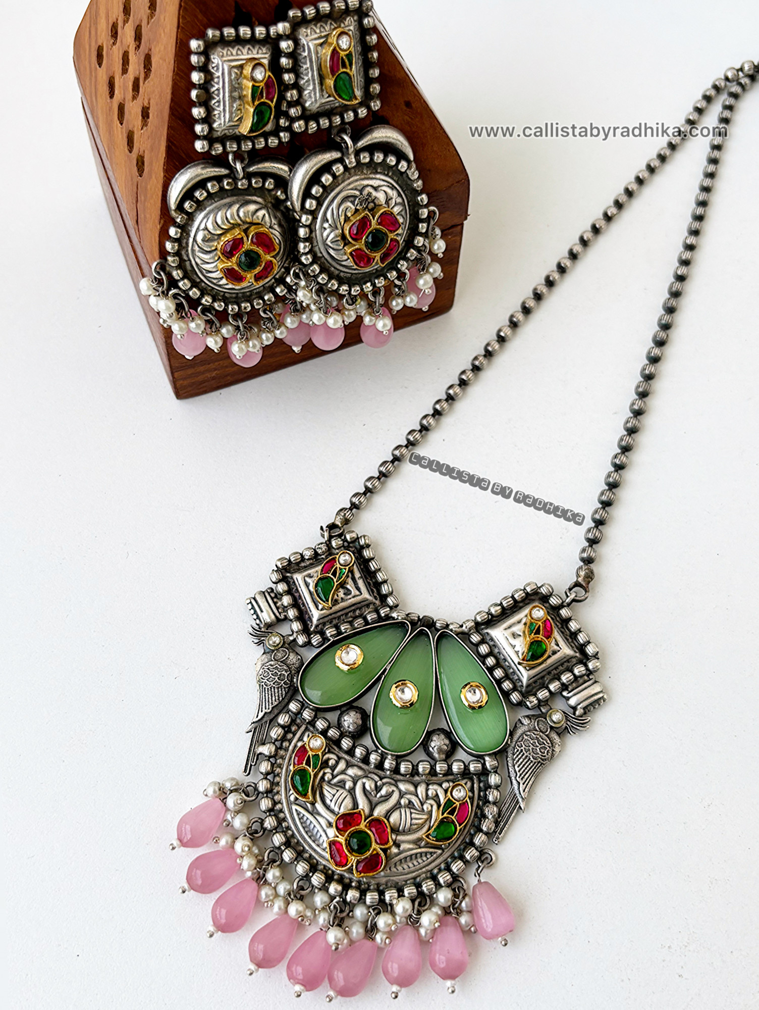 Solid Silver Neckpiece (SSN-043)