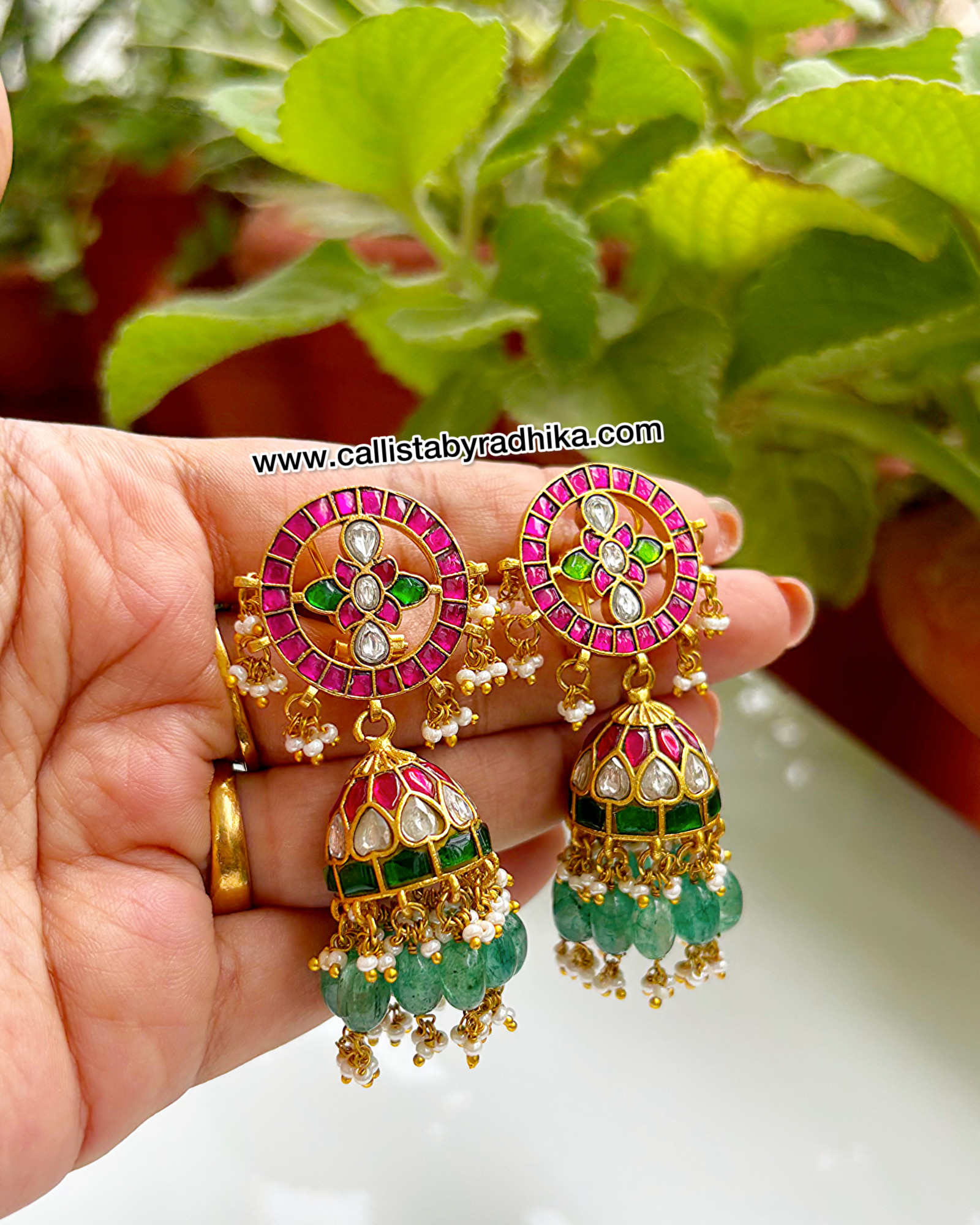 Jadau Jhumka