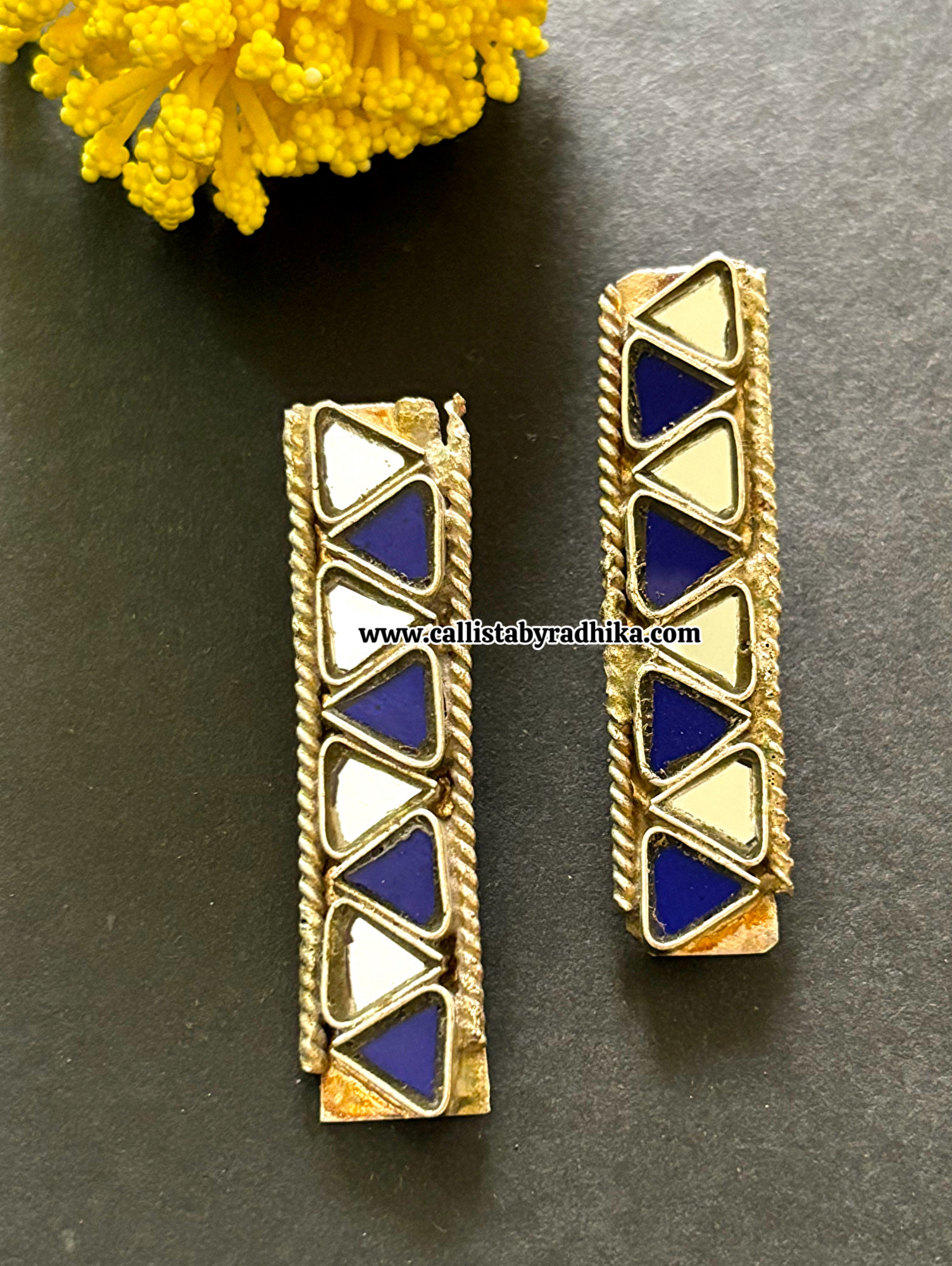 Real Glass Earrings