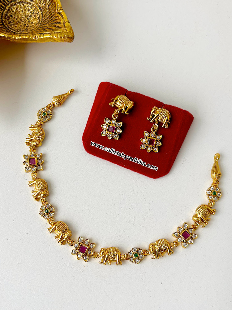 Image of Elephant Stone Neckpiece