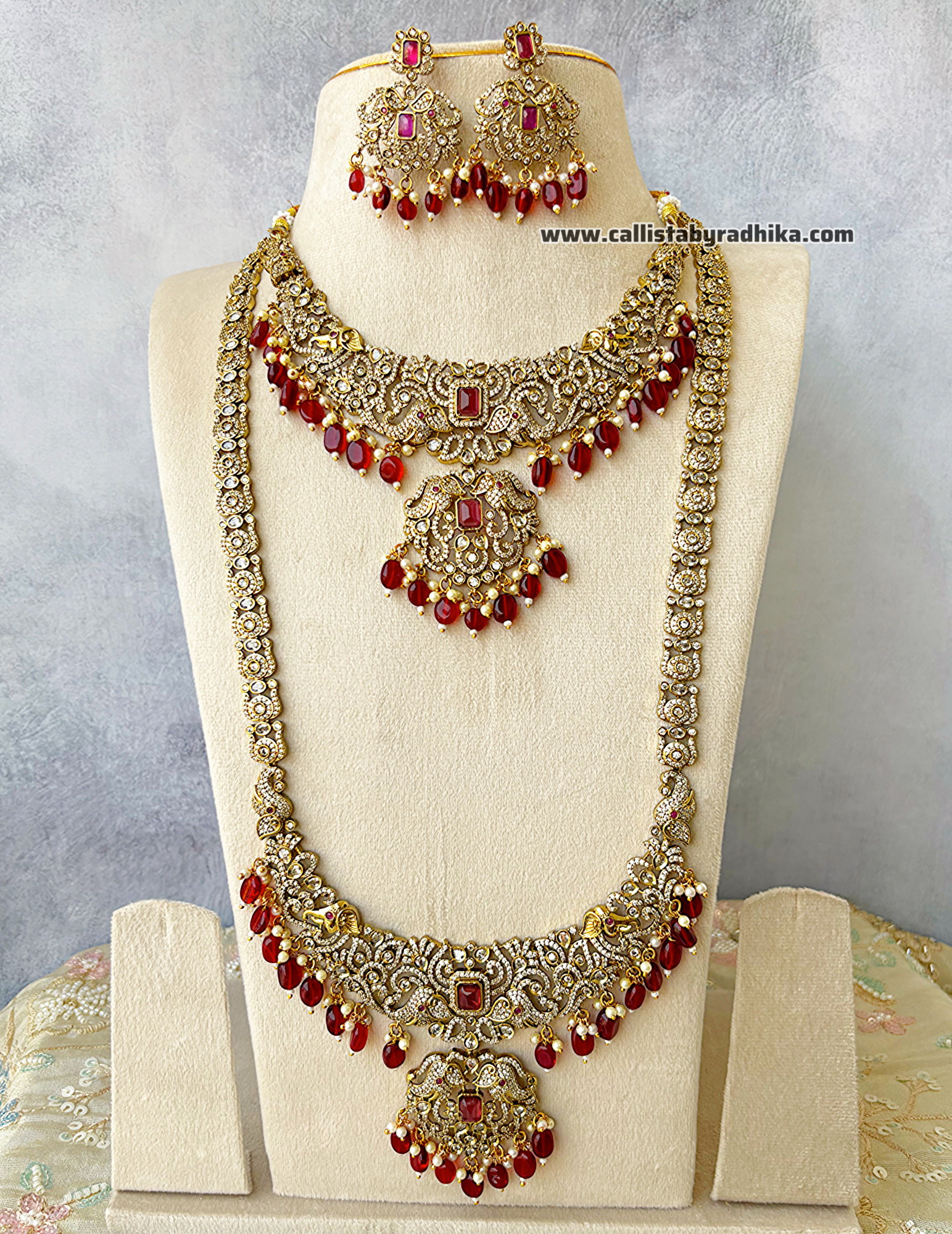 Victorian Long & Short Necklace