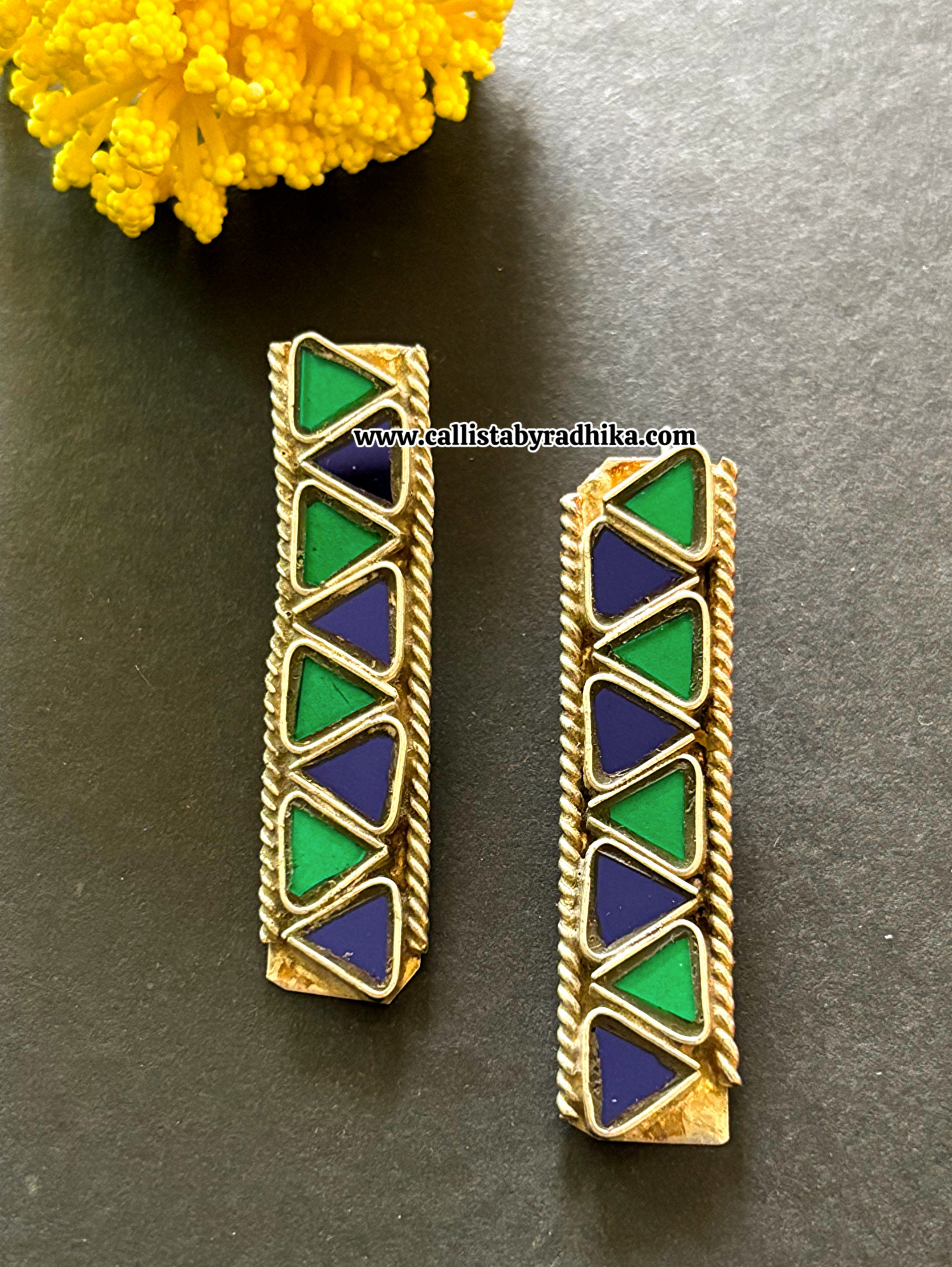 Real Glass Earrings