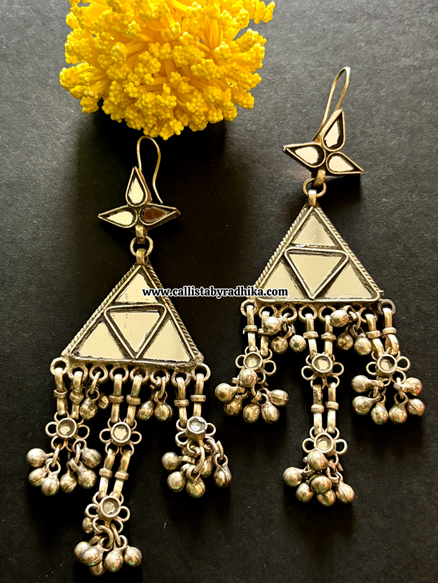 Real Glass Earrings