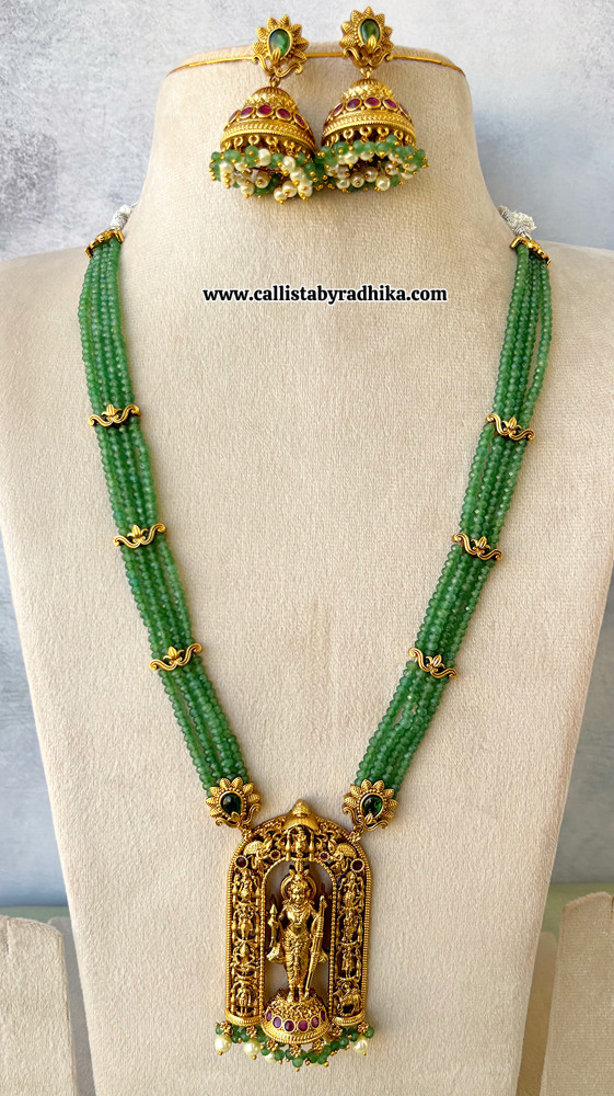 Image of Murugan Pendant Long Necklace