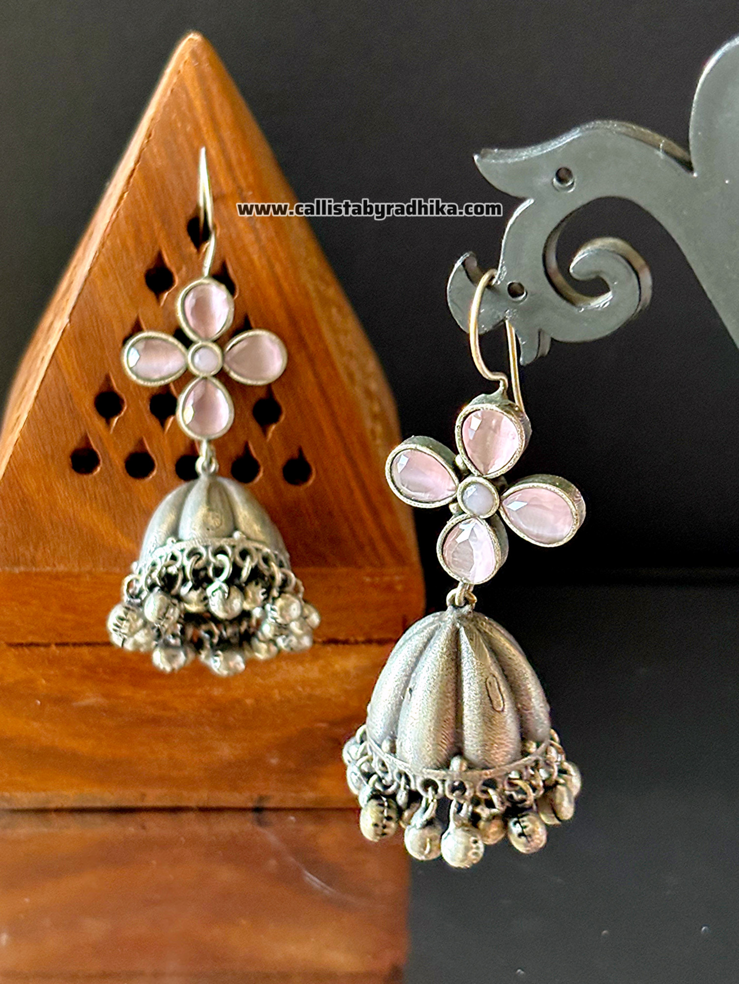 Silver Replica Jhumka