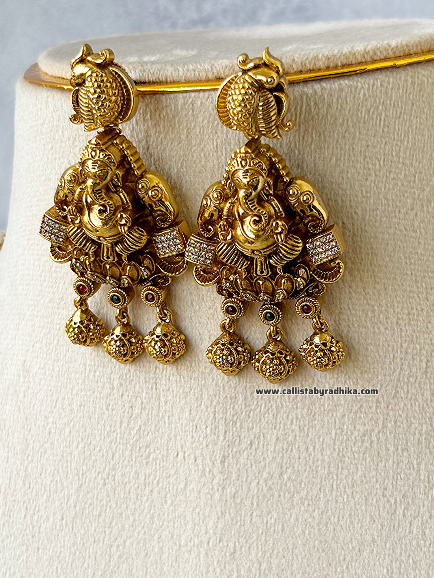 Ganesha Long Chain Pendant