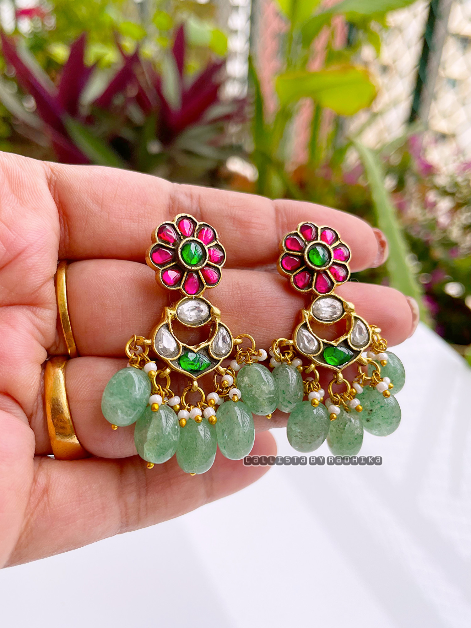 Jadau Kundan Earrings (JDE-041)