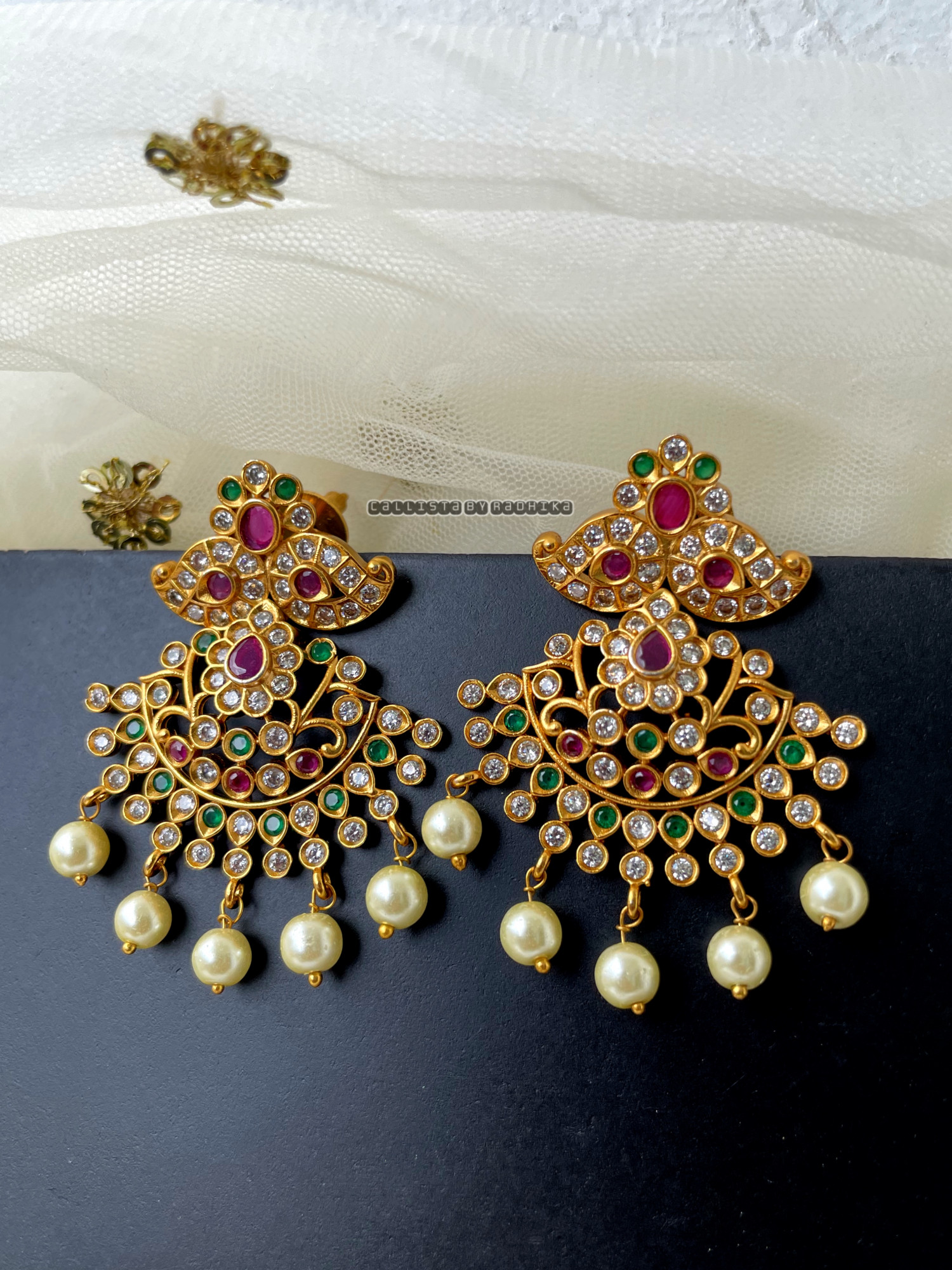 Gold Polish Jhumka(GPE-069)