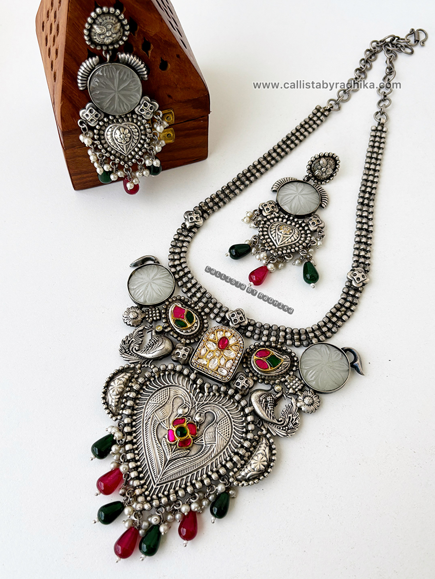 Solid Silver Neckpiece (SSN-041)