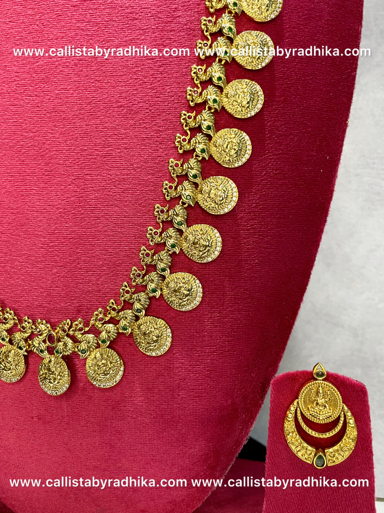 Gold Polish/Temple Neckpiece (GPN-001)