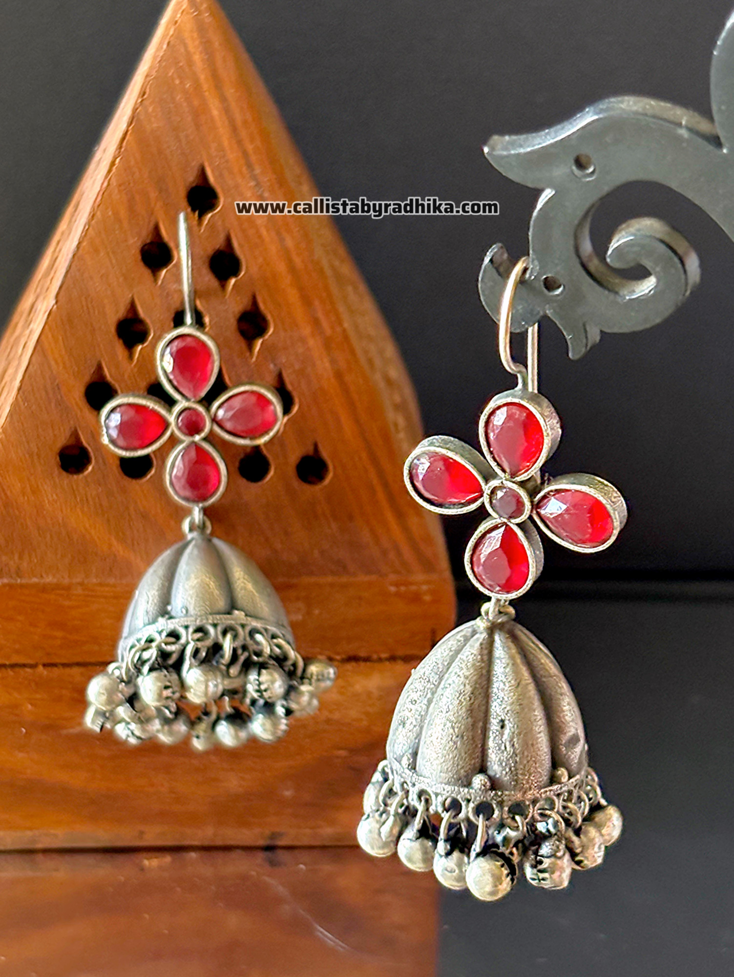 Silver Replica Jhumka