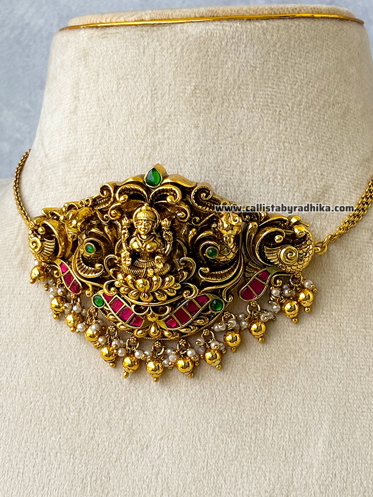 Image of Jadau Kundan Nakshi Choker