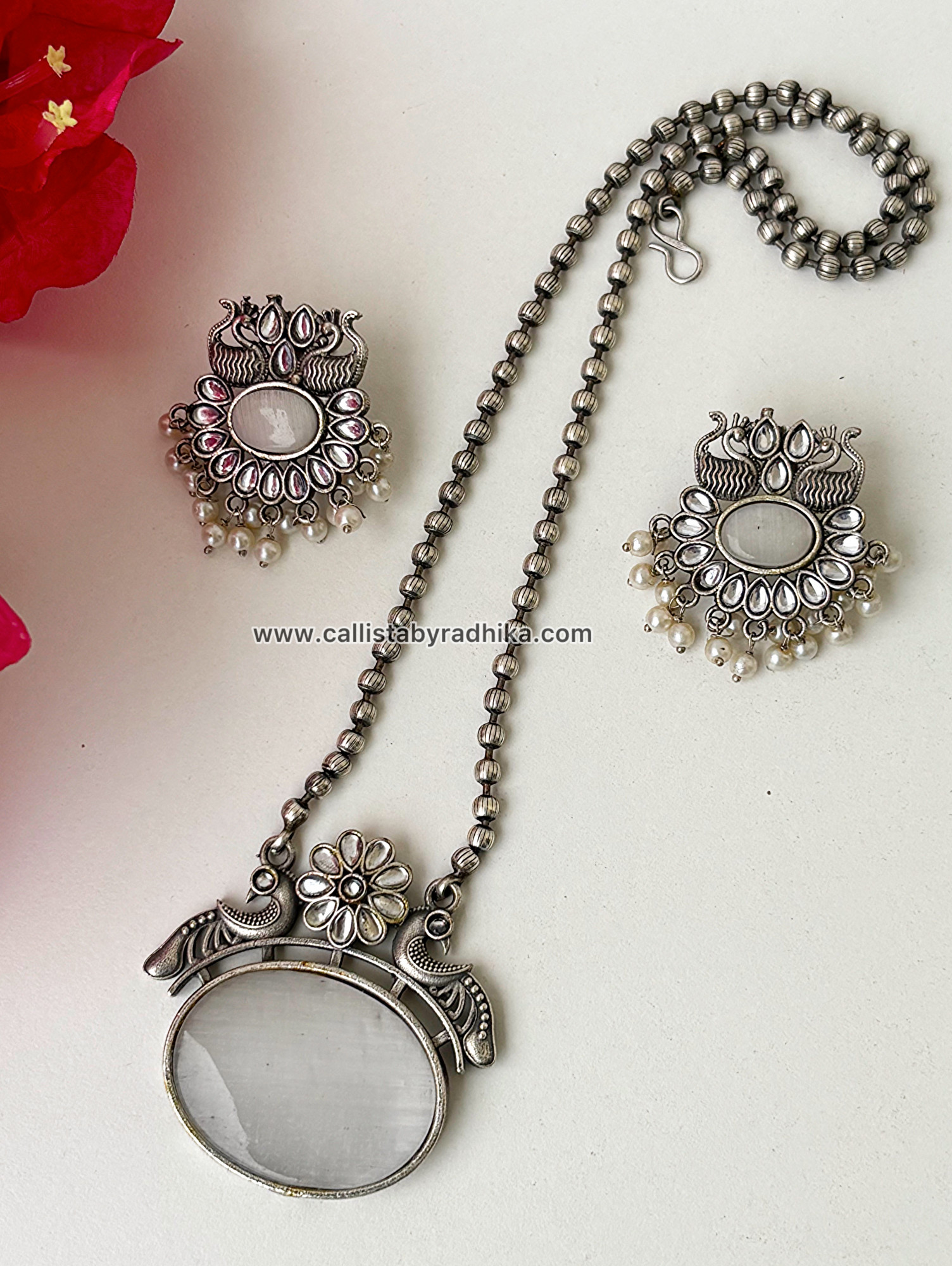 Silver Replica Chain Pendant (10 Colors)