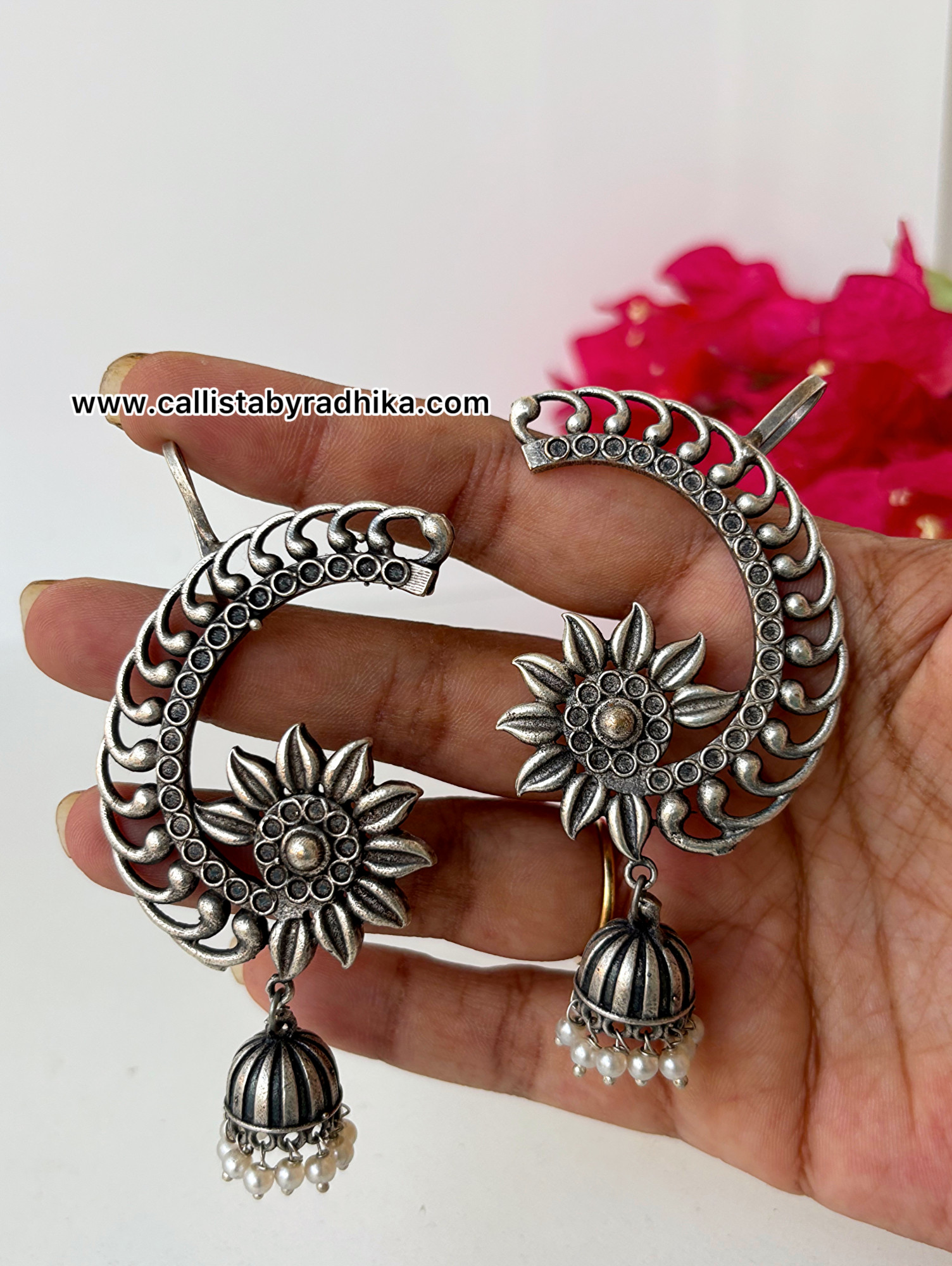 Silver Replica Earring (SRE-049)