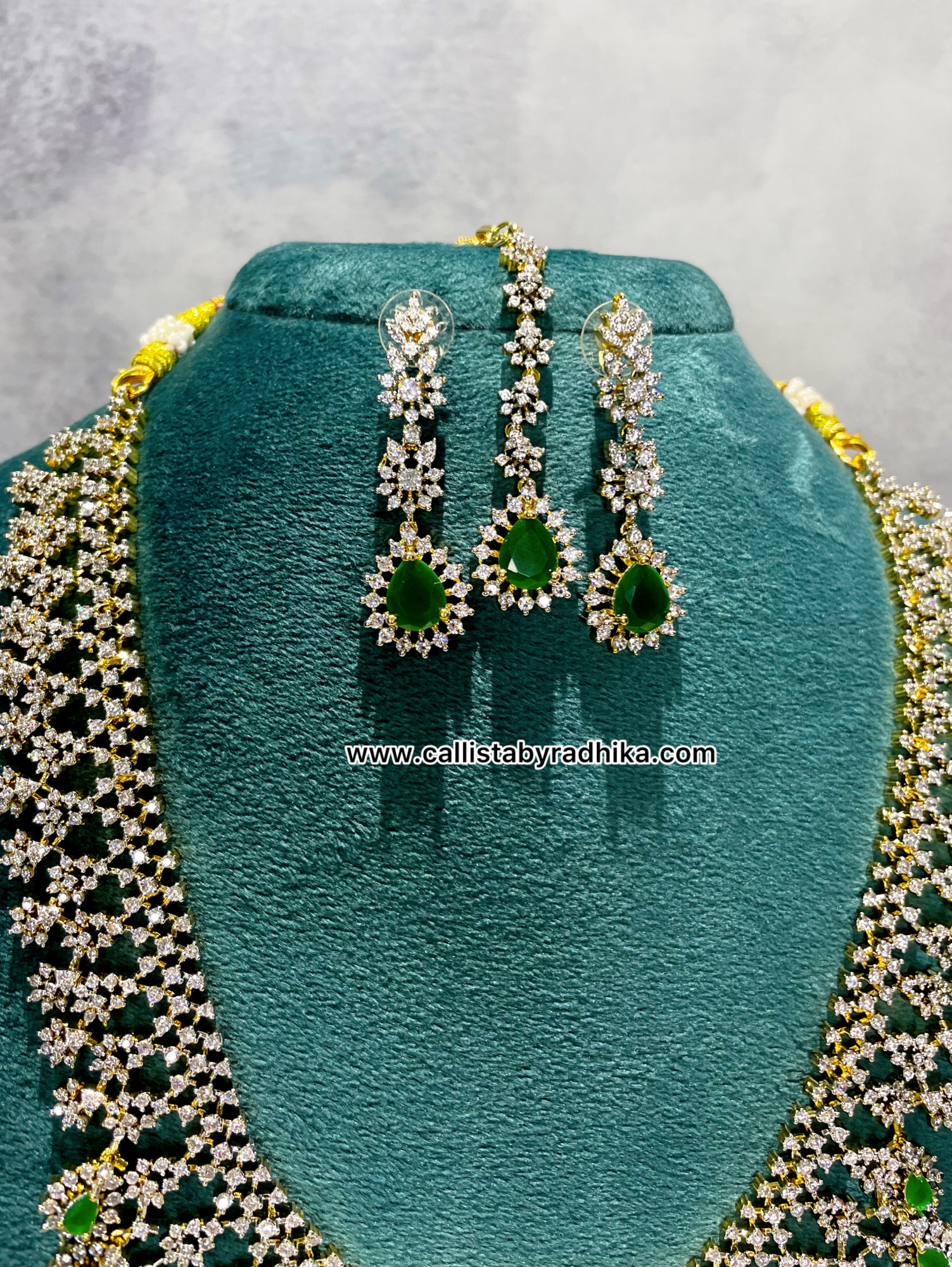 Emerald Stone Long Haaram