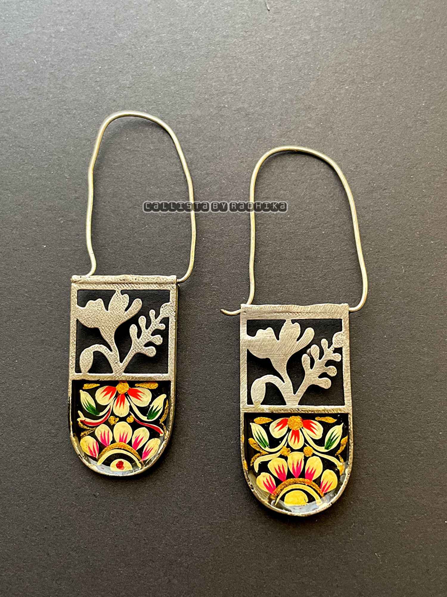 Hand-painted Earrings (HPE-042)