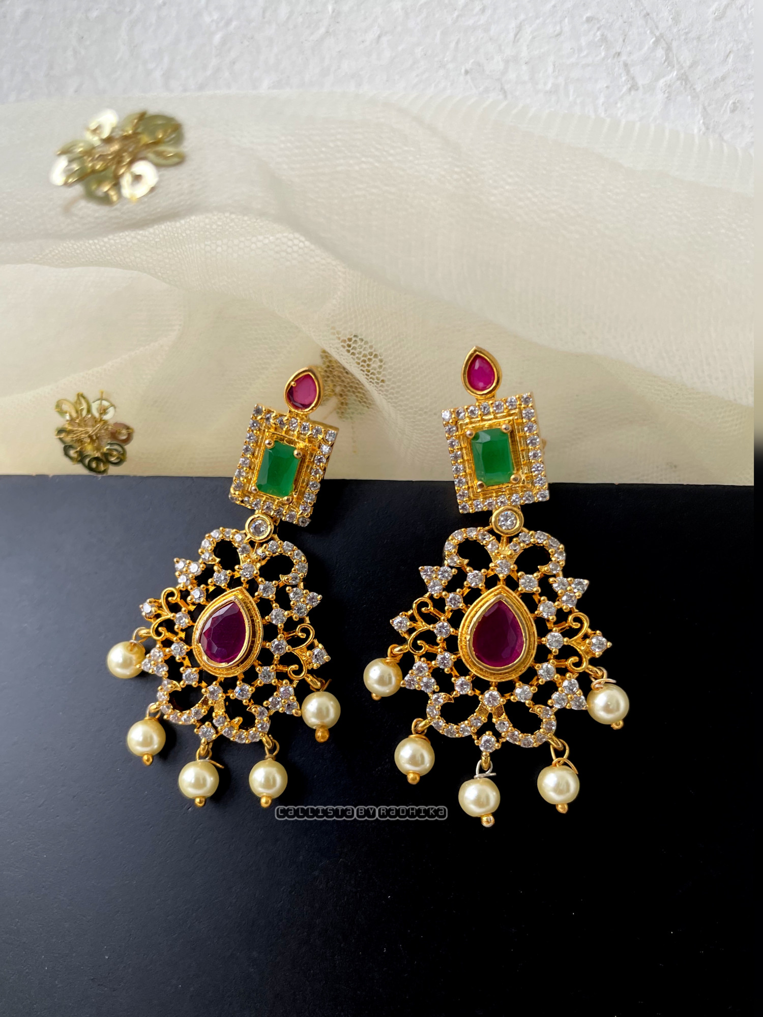 Gold Polish Jhumka(GPE-070)