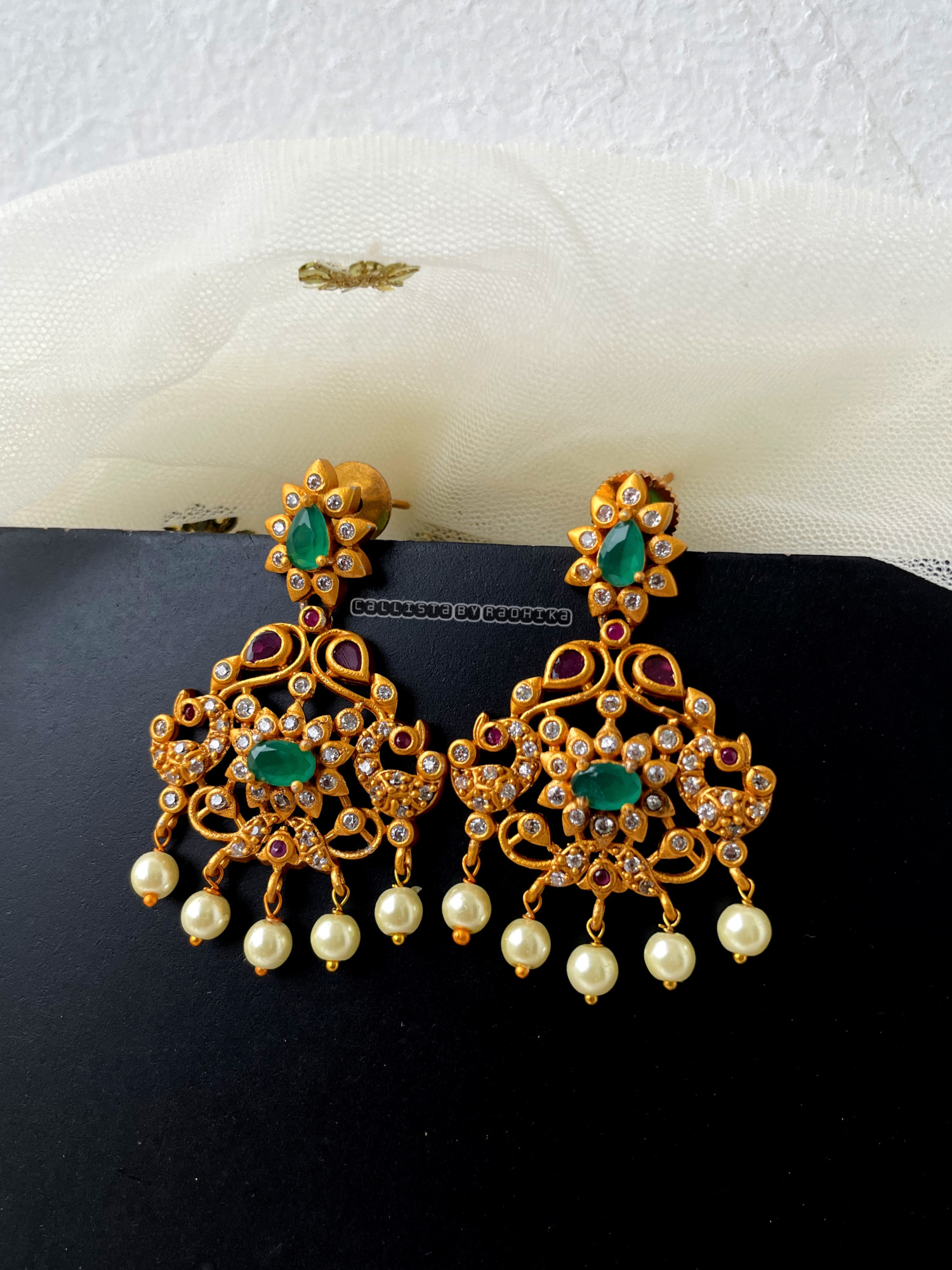 Gold Polish Jhumka(GPE-071)