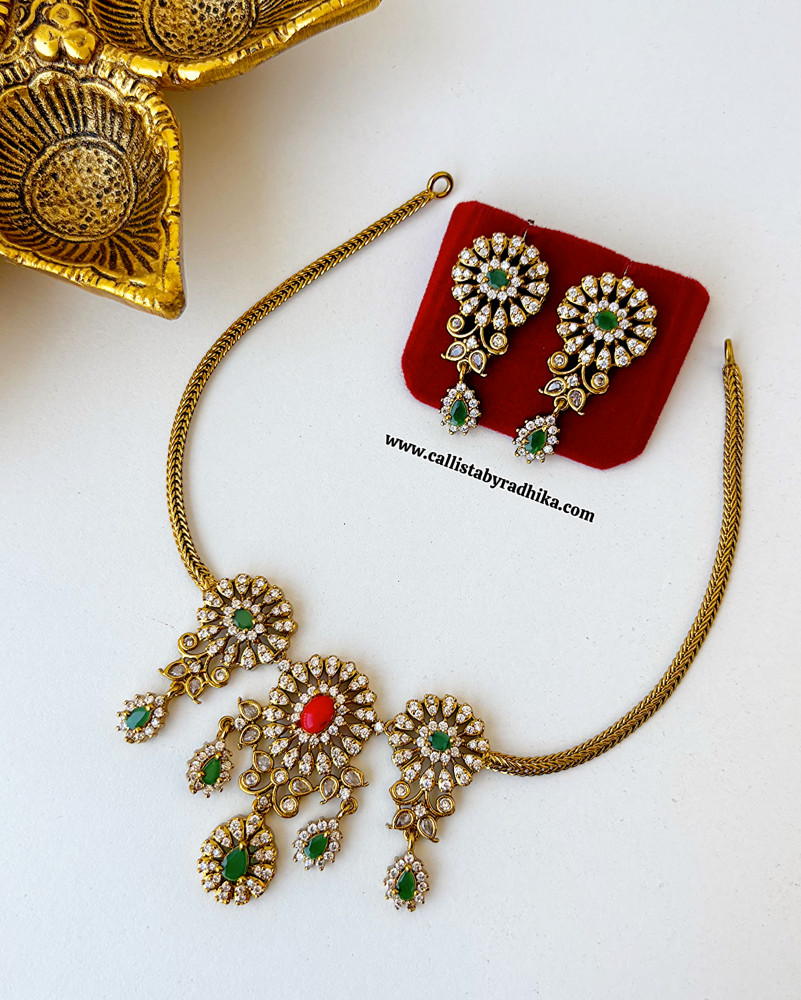 Image of Stone Attigai Necklace