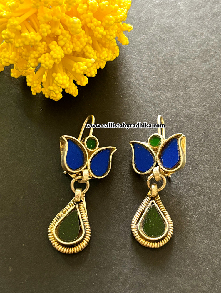 Image of Real Glass Earrings